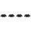 200 Pcs Black Earbuds Earpiece in Ear Buds Tip Cover Replacement 1