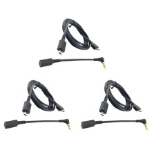 3X pour Câble Casque Arctis 3 5 7 9 XPro, Câble Audio de Carte Son de Remplacement