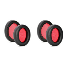2 Pair Replacement Ear Cushion Foam Cover Soft Cushion for Soundcore Life Q10 / Q10 Headphones (Red)