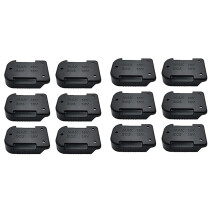 12 Pack Battery Mounts Holder for 18V Battery,Also for 18V Battery Mounts/Belt Clip,Wall Battery Holder