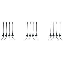 12 Pcs Microphone Antenna Suitable for  EW100G2/100G3 Wireless Microphone Bodypack Repair Mic Part Replace