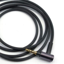 2X für WH-1000 XM2 XM3 XM4 H900N H800 Kopfhörer 3,5-mm-Audiokabel, 1,5 M Lang (Schwarz Ohne Mikrofon)