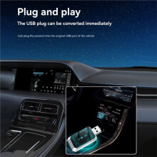 3 In1 Wireless Carplay for Android Auto Carplay Box Wired Carplay to Wireless Plug USB Dongle Adapter A