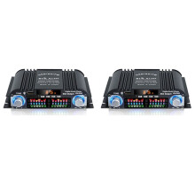 2X BT-998 HIFI Amplificatore Audio Digitale Display LCD ClassD Amplificatore di Potenza Radio Altoparlante per Auto FM USB