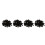 400 Pcs Black Sponge Earbud Headphone Cap Ear Pads Cover Replacement 1
