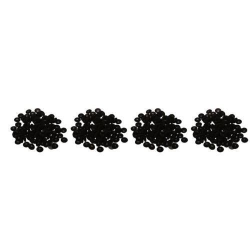 400 Pcs Black Sponge Earbud Headphone Cap Ear Pads Cover Replacement