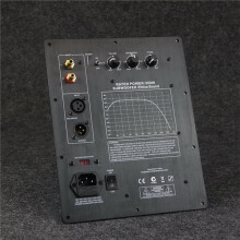 350W Heavy Subwoofer Digital Active Power Amplifier Board Plate Amp Professional Theater Audiophile Subwoofer EU Plug