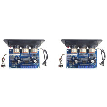 2X 2.1 KanałOwy Wzmacniacz Cyfrowy PłYtka 2X25 w + 50 w BT5.0 PłYta Wzmacniacza Subwoofera Klasy D DC12-20 V z Kablem AUX + Kabel USB