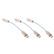 3X CX31993 USB Type C DAC Headphone Amp with 3.5mm Output SNR128DB PCM 32B/384KHz for Android Windows10 Phone Call