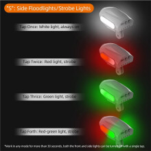 For 5 Pro Drone Night Flight Light Accessories Searchlight Burst Light