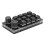 Multifunctional Shortcut Programmable Macro Keyboard Storage Function, One Handed Mechanical Gaming Keyboard Knob Function for Enhanced Productivity 3
