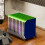 Video Game Storage Stand  for  ONE Game Disc, 12 Slots Game Disc Holder Vertical Storage Rack Display Rack 9