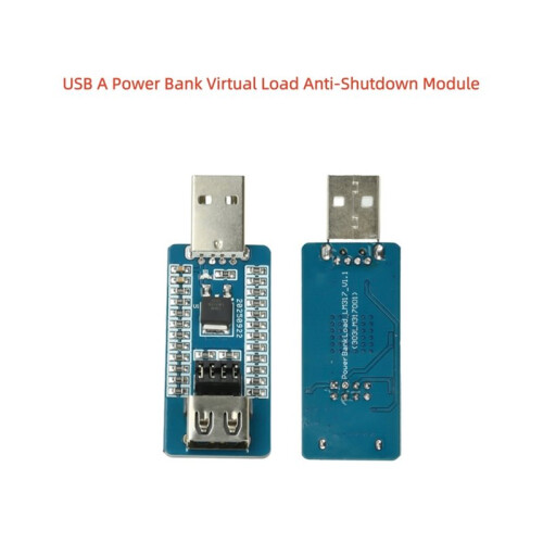 USB A Power Bank Virtual Load Anti-Shutdown Module Switchable Output Current Battery Charging Protection Module 1