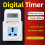 AC220V Timer Socket LCD Timing Controller 7 Day Weekly Programmable Timer  for Lamp Water Heater EU Plug 2