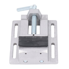 Heavy Duty Steel Drill Vise Clamp - 76mm Jaw Bench Clamp 0‑80mm Capacity