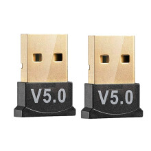 2X USB  5.0 Adapter Wireless Dongle Stereo Receiver Audio Sender for PC Computer Laptop Earphone TV Transmitter