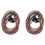 2X A2Dc Connector Pure Copper Cable for Ath Headset Cks1100 E40 E50 E70 Ls200 Ls300 Ls400 Ckr90 Ls70 Headphones 1