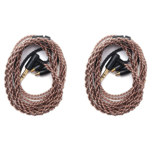 2X A2Dc Connector Pure Copper Cable for Ath Headset Cks1100 E40 E50 E70 Ls200 Ls300 Ls400 Ckr90 Ls70 Headphones