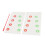 2er Pack Vision-Training-Karten mit Führungsstab, PVC 10