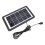 Panel solar IP68 de 26x15x2 cm, cable de 1-5 conectores, camping 16
