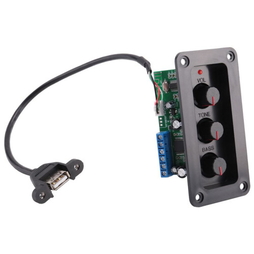 2X  5.0 Amplifier Power Audio Board 30W Mono Stage Power Amplifier Board, U Disk Decoder, with USB 1