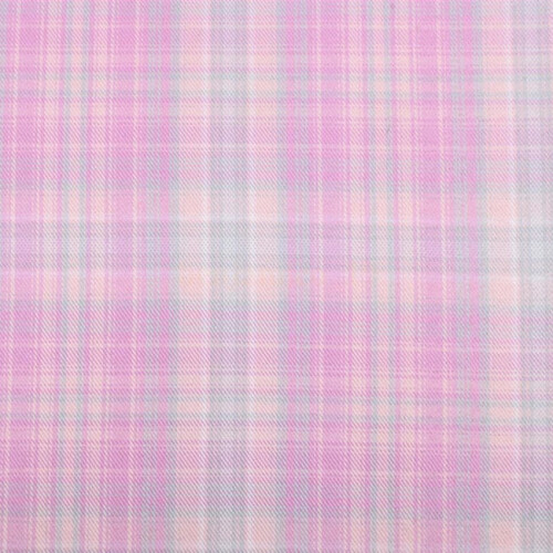 (72) Yarn-Dyed Check Pattern Fabric 100% Polyester 200x150cm Craft Fabric