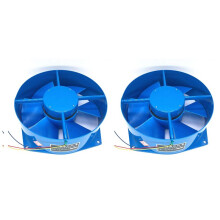 2X 200FZY7-D Single Flange AC380V 65W Fan Axial Flow Fan Fan Electric Box Cooling Fan Wind Direction Adjustable