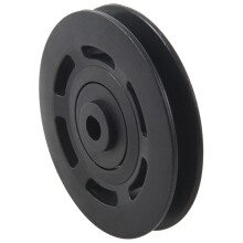 3pz 95mm Nero Equipaggiamento 'Apparecchiatura del Cavo del Cuscinetto Della Puleggia del Cuscinetto