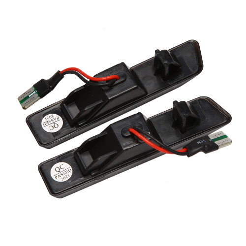 Car Dynamic  Turn Signal Led Light Side  Sequential Lamp for  X5 E53 2000-2005 E36 1997 Smoked Black 1