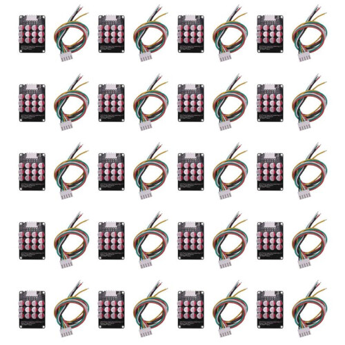 20X 4S 5A Whole Group Balancer Active BMS Board Lithium Lipo Lifepo4 Battery Equalizer  Transfer Capacitor