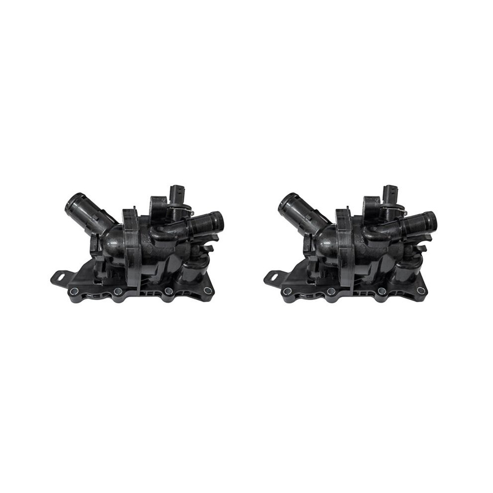 2X Thermostat Housing 110600260R 2822033000 A2822033300 For Captur Clio Megane Scenic 4 Black 6032031564132