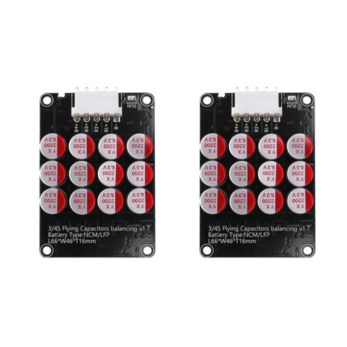 2X 5A 3S 4S Active Equalizer Balancer Lifepo4/Lipo/Lto Battery  Capacitor 1
