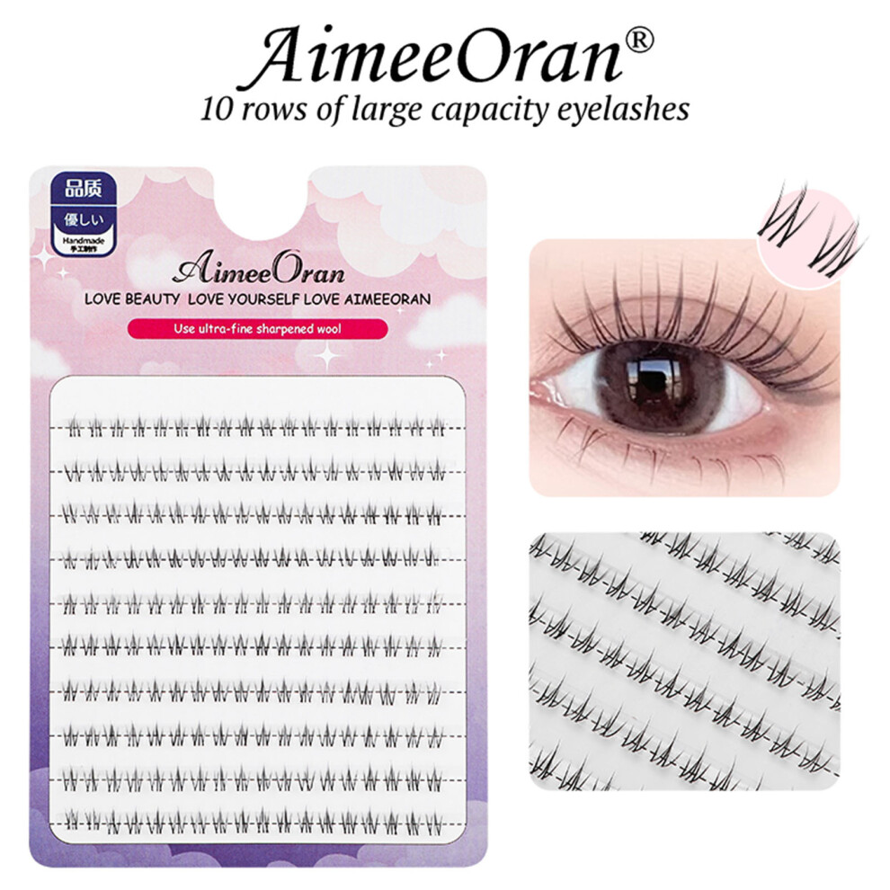 Hue-Grain Lightweight Fake Eyelashes For Women