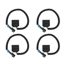4X Engine Solenoid Valve 6309311 Coil /Connector for Loaders, 12V 6671025