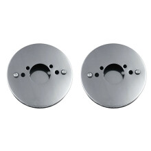 2 STÜCK Auto Chrome Pfannkuchen Hoher Luft Strom Luft Filter für Alle 1½ Zoll SU HS4 Vergaser 14X3cm