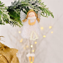 DéCor de NoëL Ange PoupéE Pendentif Arbre Ornements Suspendus, PoupéE de NoëL Suspendu Ange-DéCor pour Arbre Porte Tenture Murale