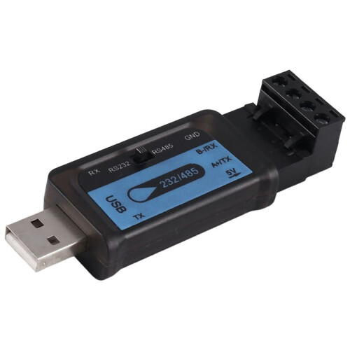 Adattatore Convertitore di Segnale Seriale da USB a RS232 RS485 da CH340