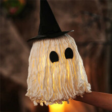 Décorations de Nuit D'Halloween, Lampe Fantôme, Décoration de Bureau, Ambiance, Mise en Scène, Décoration D'Halloween, Jour des Morts Mexicain