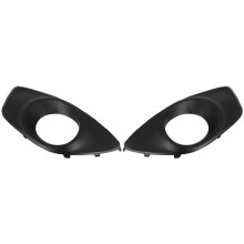 Car Decorative Frames Front Bumper Fog Light Lamp Housing Cover for Santa Fe 2010-2012 86523-2B700 86524-2B700