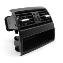 Climatiseur de Console ArrièRe Grille de Ventilation D'Air Frais PièCe Compele pour SéRie 5 F10 F11 64229172167 (Noir)