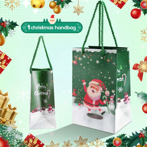 Julen Penninglåda Set Presentask Explosion för Pengar Jul Pengalåda för Cash Present Pull (Grön 16st) 2