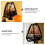 Halloween Spider Web Fireplace Cover Black Lace Set Disposable Decoration Pull the Flag B 7