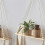 Prateleira Boho Decor Prateleiras Na Parede Decoração de Madeira para Quarto Sala A 3