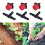 200 Adjustable Irrigation Drippers with Drip Irrigation Kit for Garden Watering Fitting 3