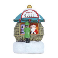 Weihnachtsharz Kleines Haus Weihnachtshotel Einkaufszentrum Thekendekoration Weihnachtsgeschenk für Kinder B