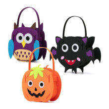 Halloween Decorative Candy Bag Hand  Bag Cartoon Funny Decoration Supplies  Candy Bag.