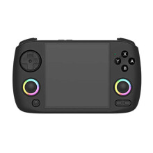 Console de Jeu Portable Rétro RG CubeXX Écran IPS 3,95 Pouces Système Linux 64 Bits avec Joystick RVB Prise en Charge 32G Noir