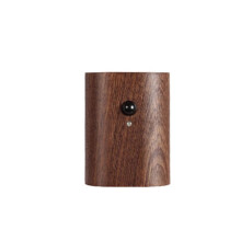 Wooden LED Wall Lamp Human Body Sensing Infrared Night Light USB Charging Cabinet Wardrobe Lamp A