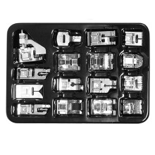 16 Pcs Sewing Machine Presser Feet Set, Sewing Machine Foot Fit for , Singer/Janome/Babylock