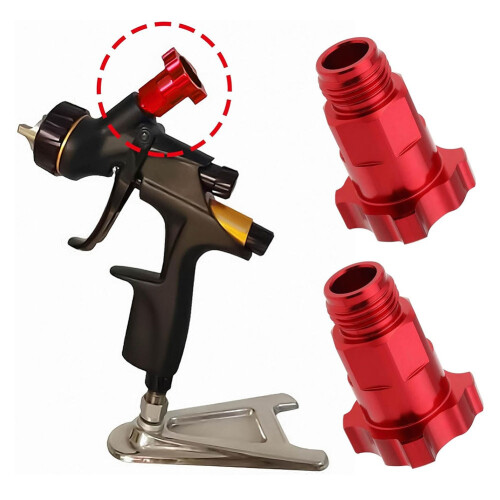 2Pcs M16x1.5mm External Thread Adapter Connector Sprayer Machine Connector Mixing Cup Connector Port Joints 2